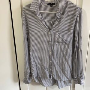 Casual lightweight striped shirt